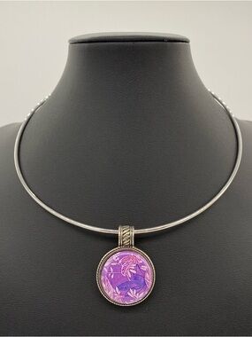 Magnabilities Necklace and 3 Pendants with Extra Choker Style Necklace